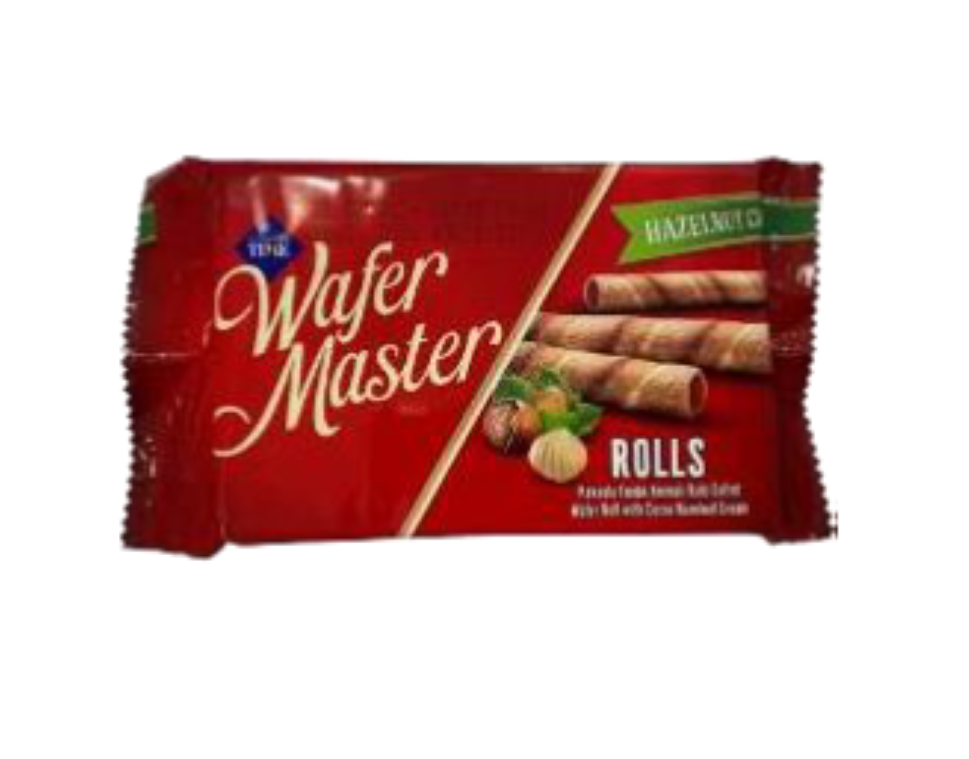 WAFER MASTER HAZELNUT CREAM ROLLS 27G
